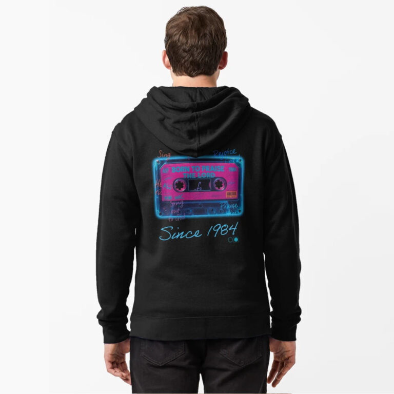 Born to Praise The Lord – Pink Neon – Cassette Series